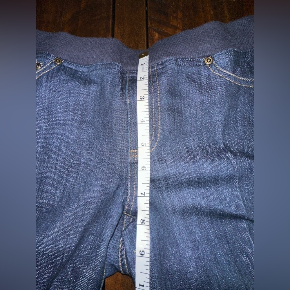 UEC BOSTON PROPER Wide Leg Jean-Womens 6 Dark Wash Stretch Waistband - Picture 7 of 9